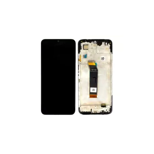 ORIGINAL (Avec châssis) ÉCRAN LCD POCO M4 5G Noir