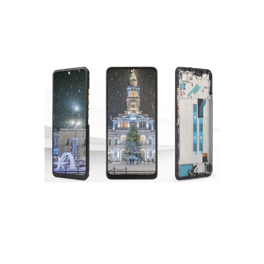 ORIGINAL (Avec châssis) ÉCRAN LCD POCO X4 PRO 5G Noir