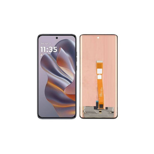 ORIGINAL (Sans châssis) ÉCRAN LCD Motorola edge 50 NEO 5G (2024)/edge S50 5G (2024) Noir/Grisaille