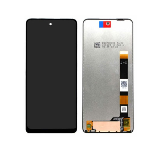 ORIGINAL (Sans châssis) ÉCRAN LCD Motorola edge 5G (2021)/edge 5G UW (2021) Noir/Bleu nébuleuse