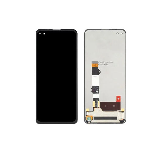ORIGINAL (Sans châssis) ÉCRAN LCD Motorola edge S 5G (2021)/G100 5G (2021) Noir/Gris Ardoise