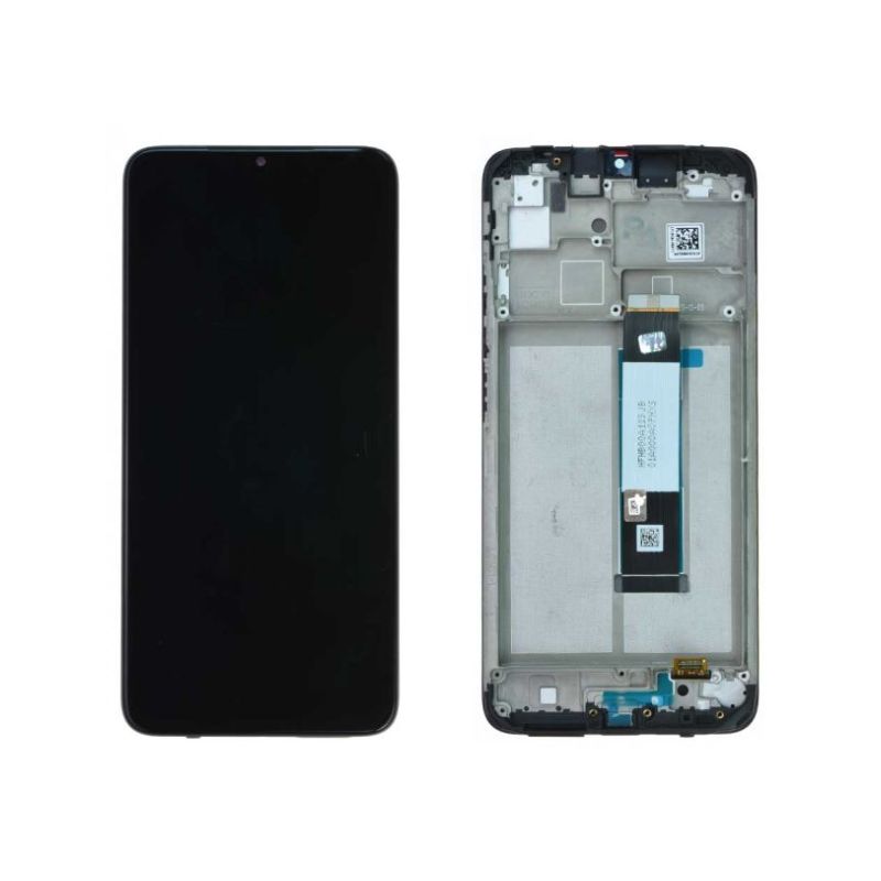 Service Pack (Avec châssis) Écran Complet LCD Redmi Note 9 4G (EU) Noir