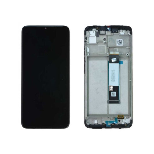 Service Pack (Avec châssis) Écran Complet LCD Redmi Note 9 4G (EU) Noir