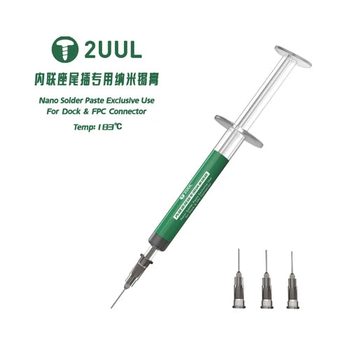 2UUL SC99 Nano Solder Paste Exclusive Use for Dock & FPC Connector