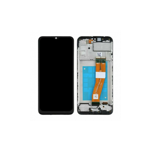 SERVICE PACK (Avec châssis) Écran LCD Noir Samsung Galaxy A04 (A045F)
