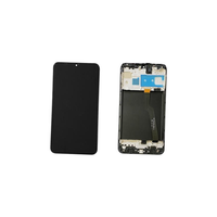 SERVICE PACK (Avec châssis) Écran LCD Noir Samsung Galaxy A10 (A105) (F)