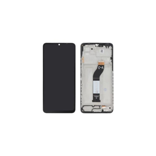 SERVICE PACK (Avec châssis) ÉCRAN LCD POCO C65 Noir