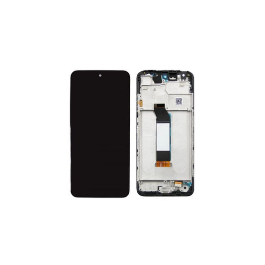 SERVICE PACK (Avec châssis) ÉCRAN LCD POCO M4 5G Noir