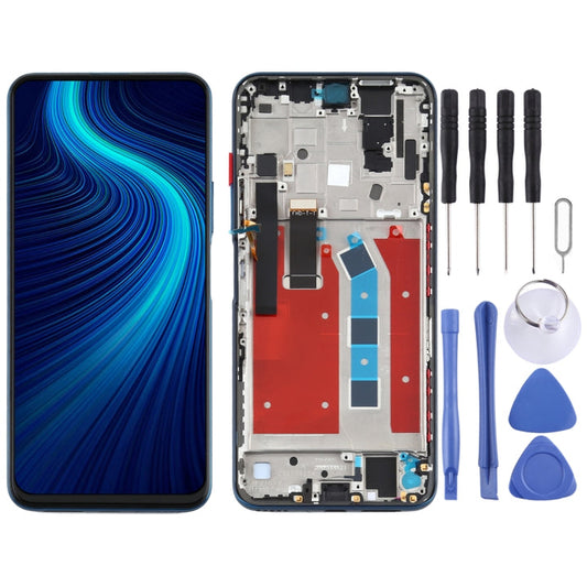 ORIGINAL (Avec châssis) Ecran LCD HONOR X10 5G NOIR