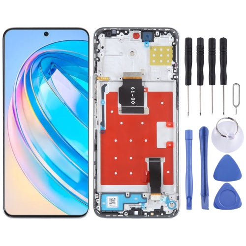 ORIGINAL (Avec châssis) Ecran LCD HONOR X8A 4G/5G NOIR
