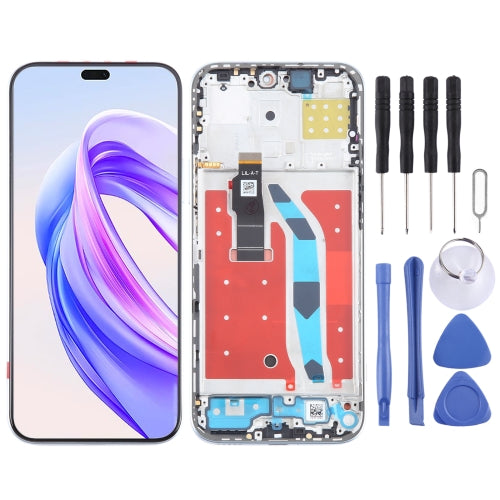 ORIGINAL (Avec châssis) Ecran LCD NOIR HONOR X50i+ 5G