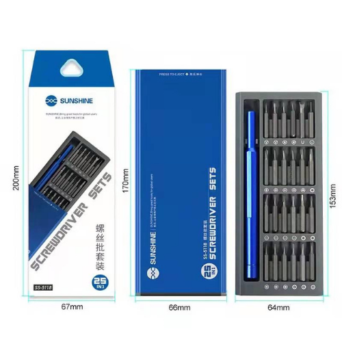 Tournevis de finition Sunshine 25 en 1 SS-5118