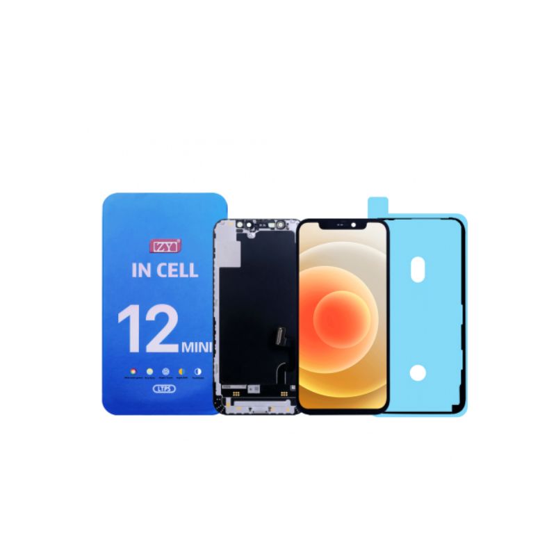 ZY INCELL FHD 1080P - 120 Hz (LTPS) ÉCRAN LCD IPHONE 12 MINI NOIR