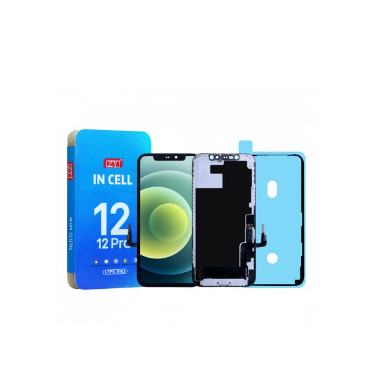 ZY INCELL FHD 1080P - 120 Hz (LTPS) ÉCRAN LCD IPHONE 12 NOIR