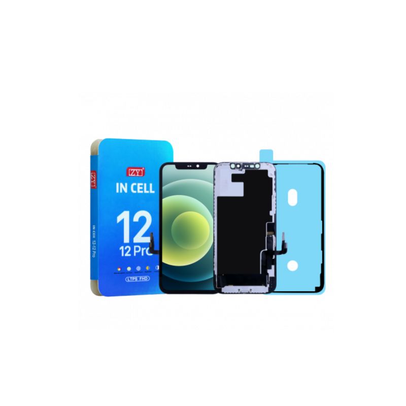 ZY INCELL FHD 1080P - 120 Hz (LTPS) ÉCRAN LCD IPHONE 12 PRO NOIR