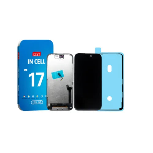ZY INCELL FHD 1080P - 120 Hz (LTPS) ÉCRAN LCD IPHONE 17 NOIR