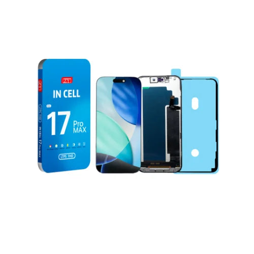 ZY INCELL FHD 1080P - 120 Hz (LTPS) ÉCRAN LCD IPHONE 17 PRO MAX NOIR