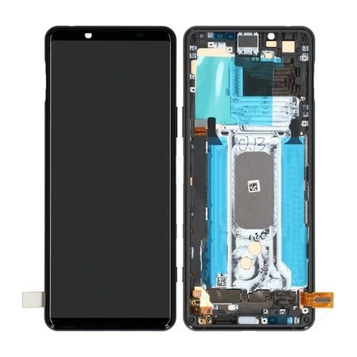 Écran LCD + écran tactile + cadre - A5024932A - Sony Xperia 5 II (XQ-AS52) Noir