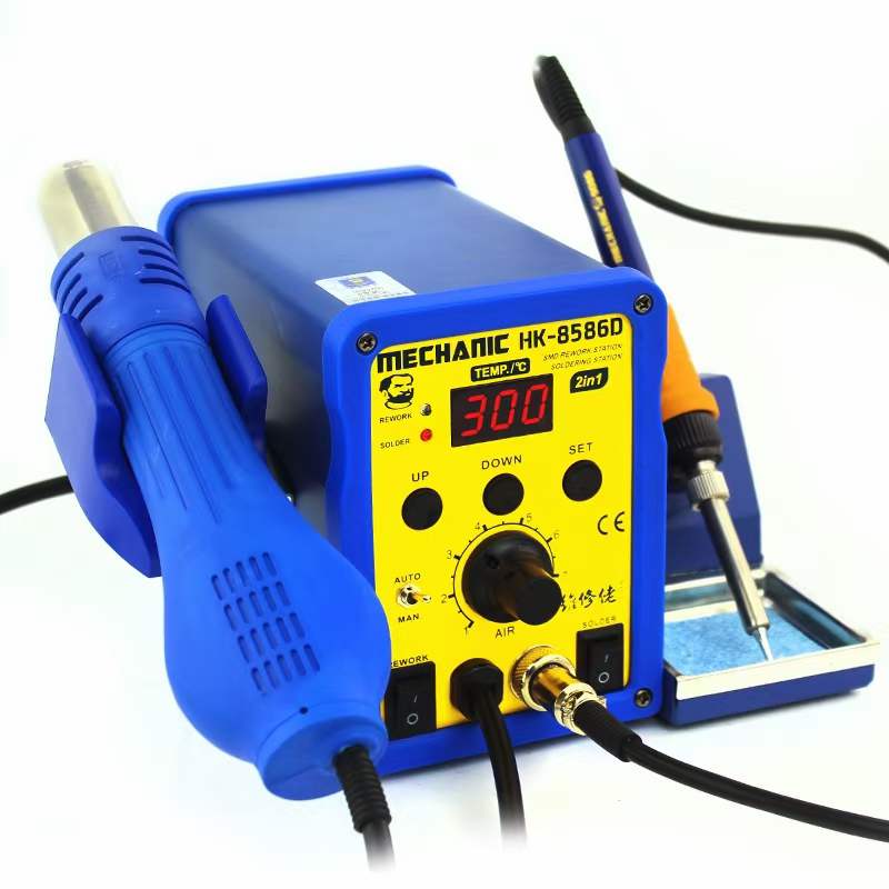 Station de soudage mécanique et station de retouche CMS