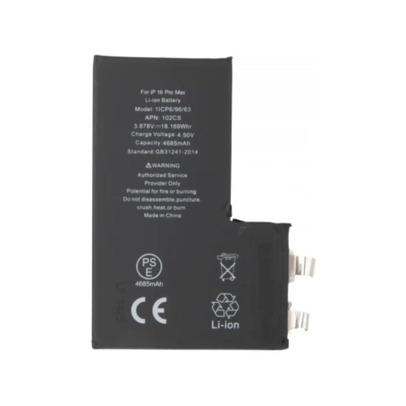 Puce TI + Batterie haute capacité (EM) pour iPhone 16 Pro Max