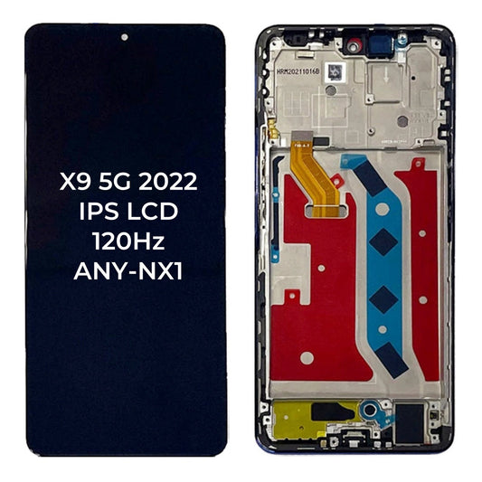 ORIGINAL (Avec châssis) Ecran LCD HONOR X9 5G NOIR