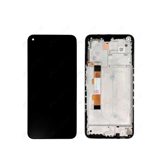 Original Avec châssis Écran Complet LCD Xiaomi Redmi Note 9T 5G / Note 9 5G - Noir
