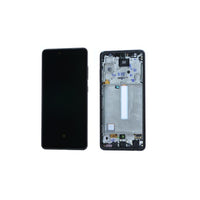 Avec châssis Écran complet LCD Noir Galaxy A52 (A525F/A526B)