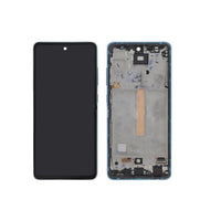 Avec châssis Écran complet LCD Bleu Galaxy A52 (A525F/A526B)