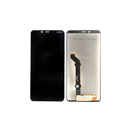 Écran LCD + écran tactile Nokia 3.1 Plus (TA-1104 TA-1115 TA-1118 TA-1125) Noir