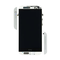 Écran LCD complet avec connecteur SIM/SD et volume HTC One M8 Blanc