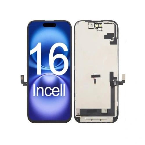 INCELL - HD+ 720P Écran LCD iPhone 16 Noir