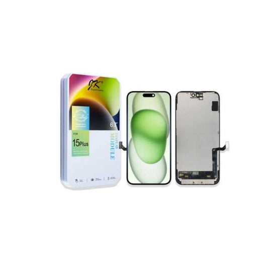JK INCELL - FHD 1080P - 120 Hz (LTPS) ÉCRAN LCD IPHONE 15 PLUS NOIR