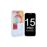 JK FHD/ LTPS INCELL ÉCRAN LCD IPHONE 15 PRO NOIR