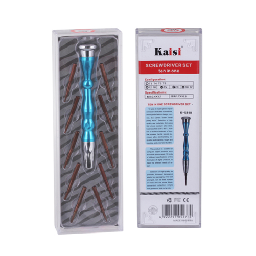 Kaisi 5810 Jeu d'outils de tournevis
