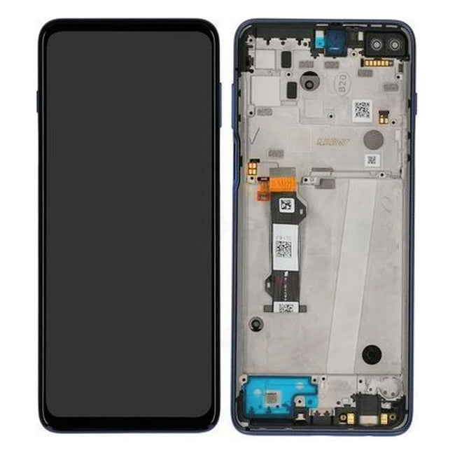 Écran LCD + écran tactile + Cadre Motorola Moto G 5G Plus (XT2075) Blue 5D68C16996