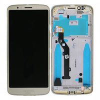 Écran LCD + écran tactile + Cadre - 5D68C10051 - Motorola Moto G6 Play (XT1922) Gold