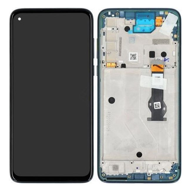 Écran LCD + écran tactile + Cadre - 5D68C16143 - Motorola Moto G8 Power (XT2041) Blue