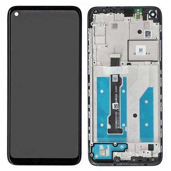 Écran LCD + écran tactile + Cadre 5D68C16383 Motorola Moto G8 (XT2045) Noir