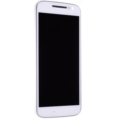 Écran LCD + écran tactile + Cadre Motorola Moto G4 (XT1625) Blanc