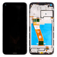 Écran LCD + écran tactile + Cadre - HQ3160AX36000 - Nokia 3.4 (TA-1283; TA-1285; TA1288) Noir