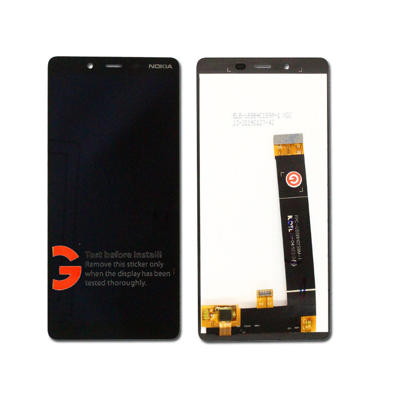 Écran LCD + écran tactile - Nokia 1 Plus (TA-1111; TA-1123; TA-1130; TA-1131) Black