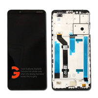 Écran LCD + écran tactile + Cadre 20ROOBW0001 Nokia 3.1 Plus (TA-1104 TA-1115 TA-1118 TA-1125) Noir