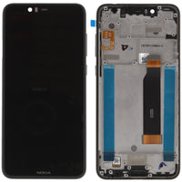 Écran LCD + écran tactile + Cadre 20PDABW0002 Nokia 5.1 Plus (Nokia X5) (TA-1105) Noir