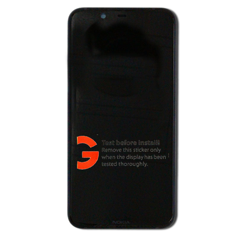 Écran LCD + écran tactile + Cadre 20PNXLW0001 Nokia 8.1 (Nokia X7) (TA-1119;TA-1121;TA-1128;TA-1131) Bleu