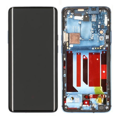 Écran LCD + écran tactile + Cadre 2011100099 OnePlus 7T Pro (HD1913) Bleu