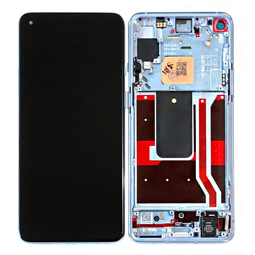 Écran LCD + écran tactile + Cadre - OnePlus 8T (KB2003) Argent