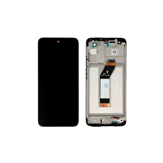 Original (Avec châssis) Écran Complet LCD Redmi 10 4G (2022) / 10 PRIME 4G (2022) Noir
