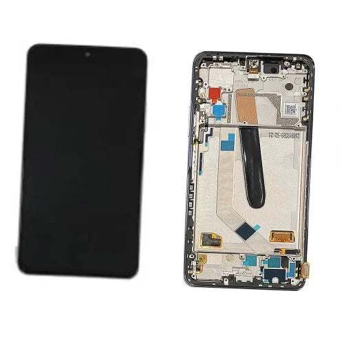 SERVICE PACK (Avec châssis) ÉCRAN LCD POCO F3 5G Blanc/Argent