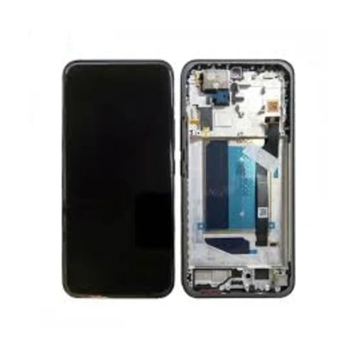 ORIGINAL (Avec châssis) ÉCRAN LCD POCO M8 PRO 5G Noir/Gris Poussière lunaire