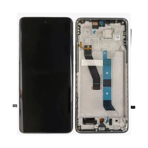 ORIGINAL (Avec châssis) ÉCRAN LCD POCO M8 5G Noir cosmique